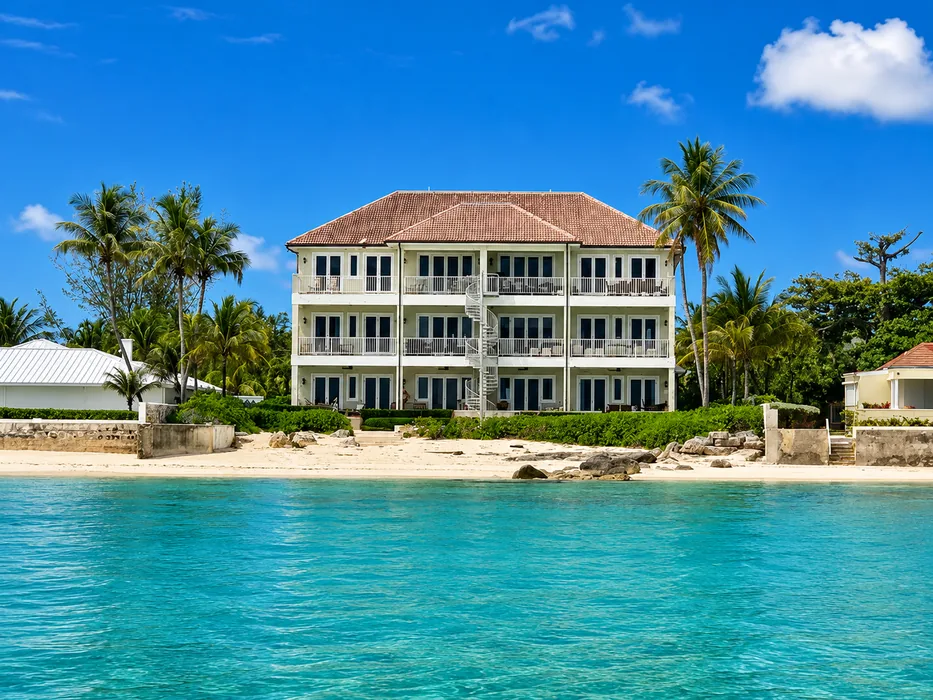 Established beachfront condominium on Cable Beach Nassau Bahamas